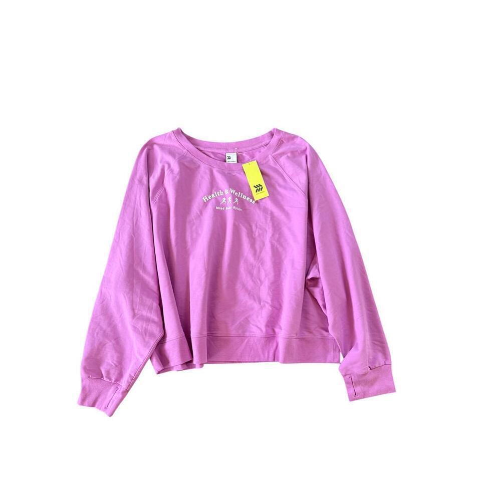 All in Motion Cropped Sweatshirt